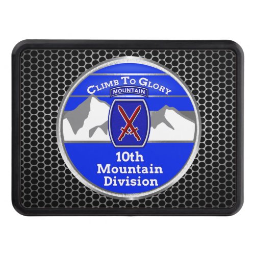 10th Mountain Division Climb To Glory Hitch Cover