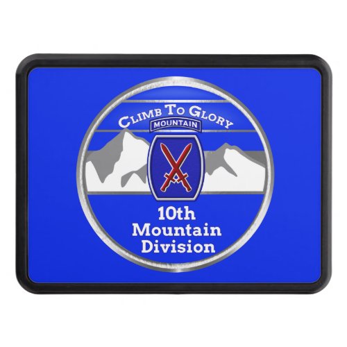 10th Mountain Division Climb To Glory  Hitch Cover