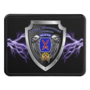 10th Mountain Division “Climb To Glory”   Hitch Cover