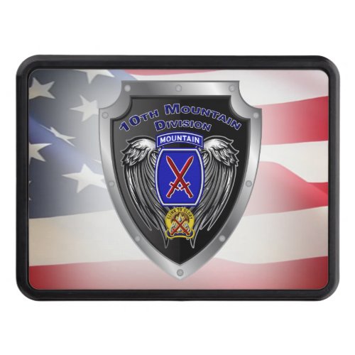 10th Mountain Division Climb To Glory Hitch Cover