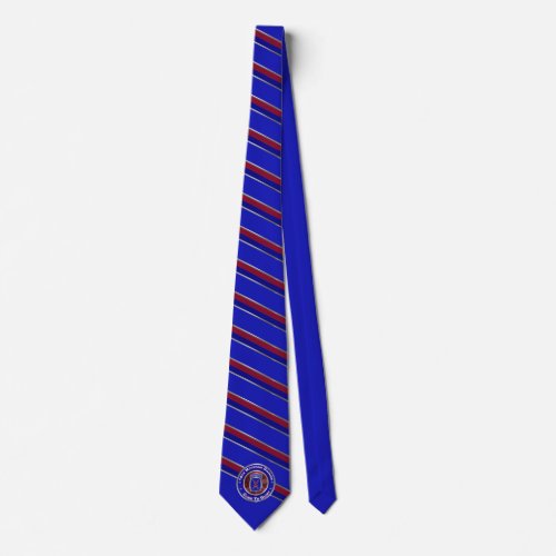 10th Mountain Division Climb To Glory Neck Tie