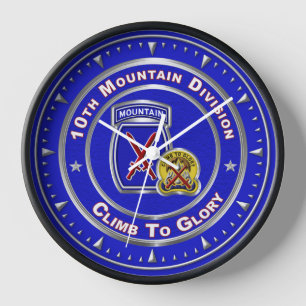 10th Mountain Division Clock