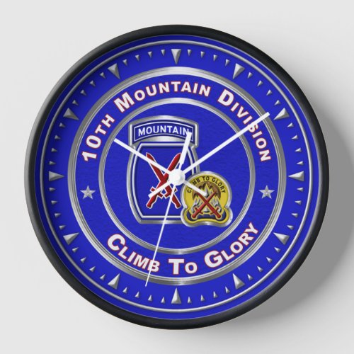 10th Mountain Division  Clock