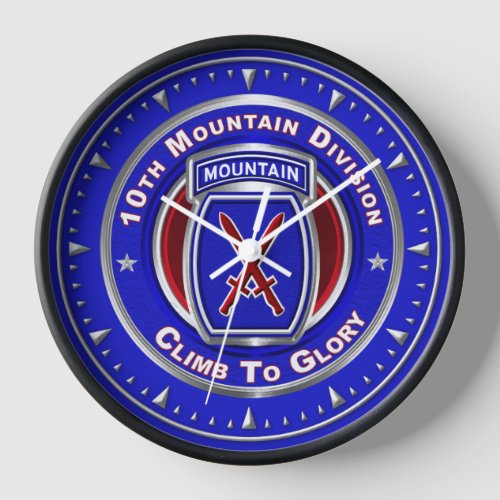 10th Mountain Division  Clock