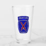 10th Mountain Division Customized Patch Glass
