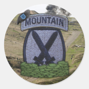 10th Mountain Division Fort Drum Patch Stickers