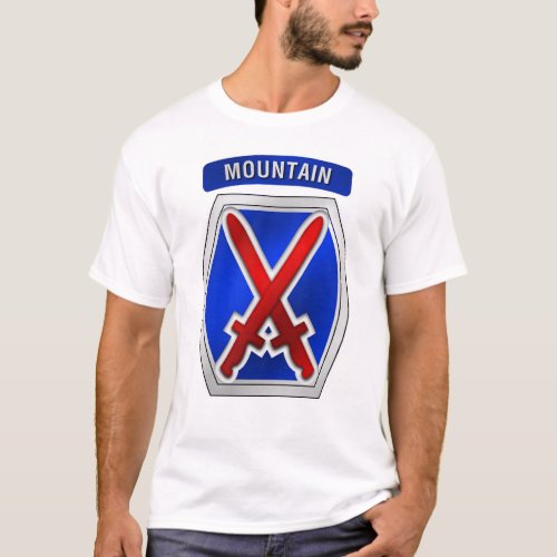 10th Mountain Divisionfront T_Shirt