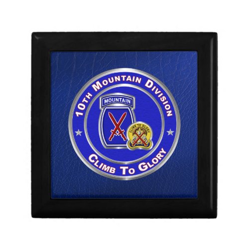 10th Mountain Division   Gift Box