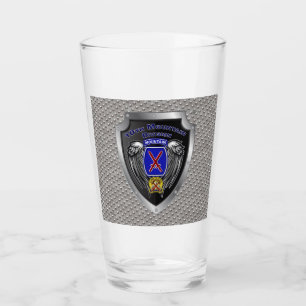 10th Mountain Division Glass