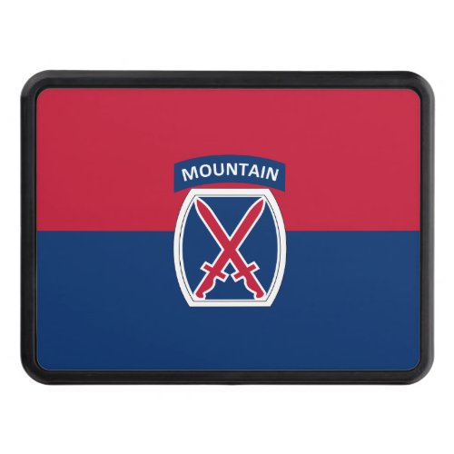 10th Mountain Division Hitch Cover
