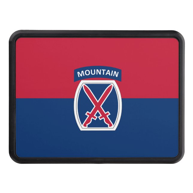 10th Mountain Division Hitch Cover (Front)