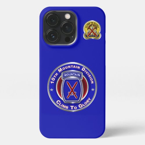10th Mountain Division  iPhone 13 Pro Case