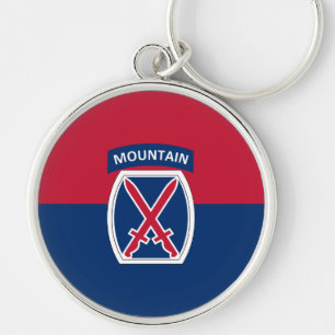 10th Mountain Division Keychain