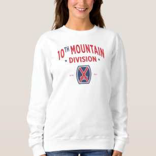 10th Mountain Division "Mountaineer" Badge Sweatshirt