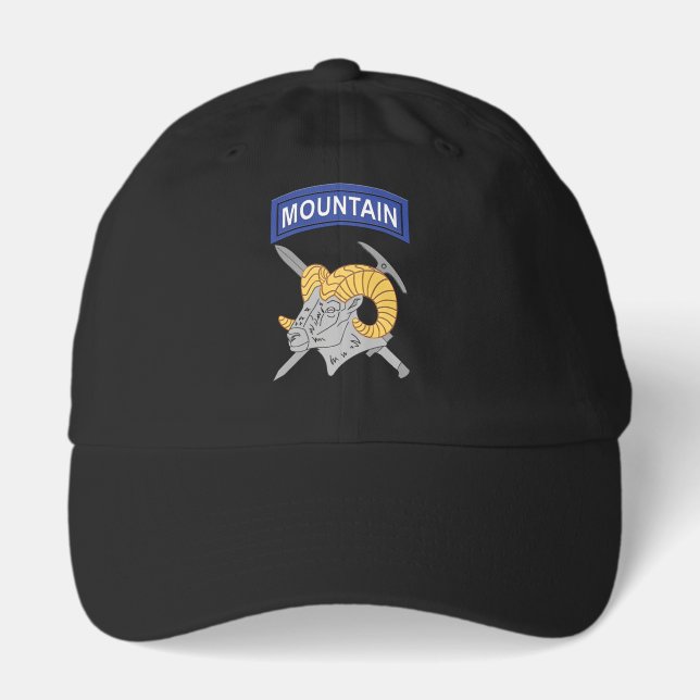 10th Mountain Division Mountaineer  Hat (Front)