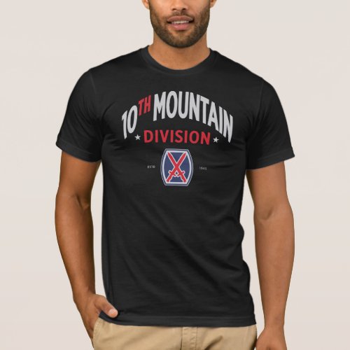 10th Mountain Division Mountaineer T_Shirt