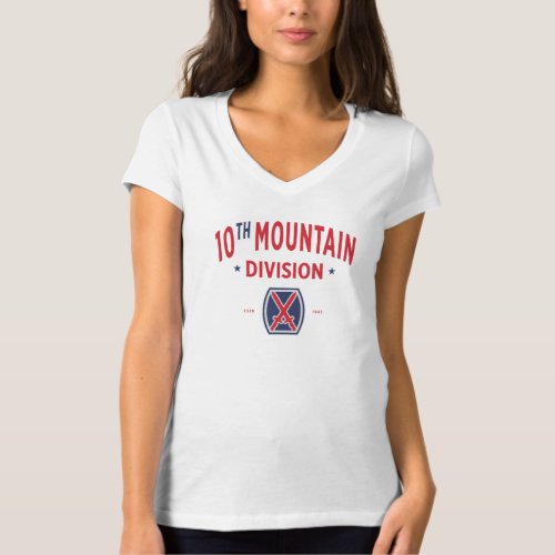 10th Mountain Division Mountaineer Women T_Shirt