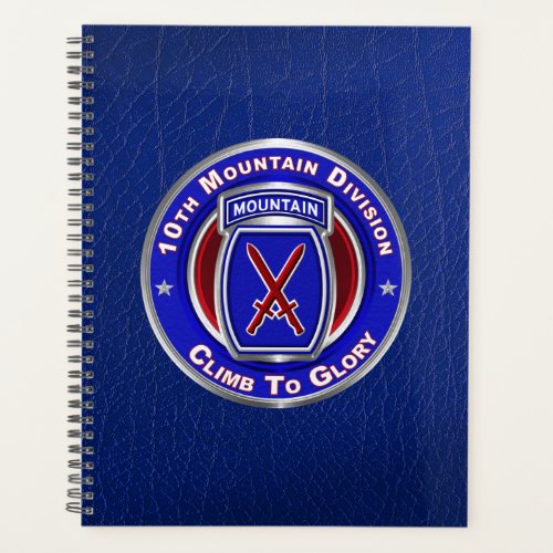 10th Mountain Division  Planner