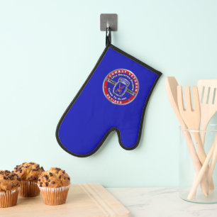 10th Mountain Division Retired Oven Mitt
