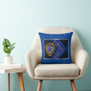 10th Mountain Division Throw Pillow