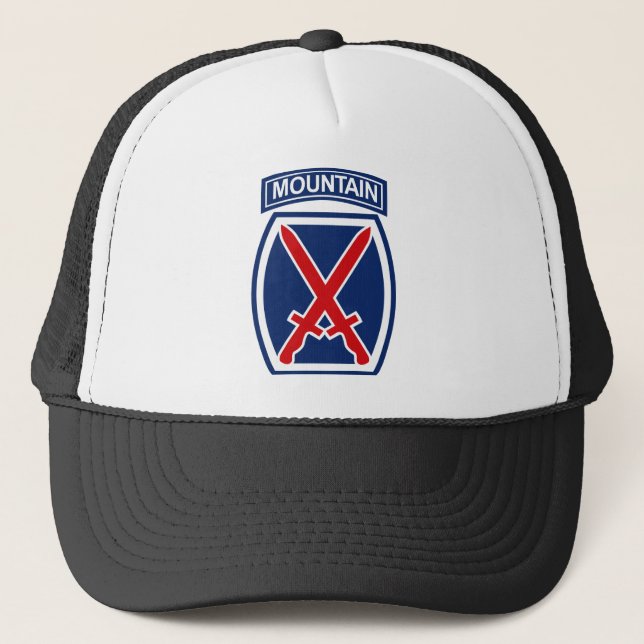 10th Mountain Division Trucker Hat (Front)