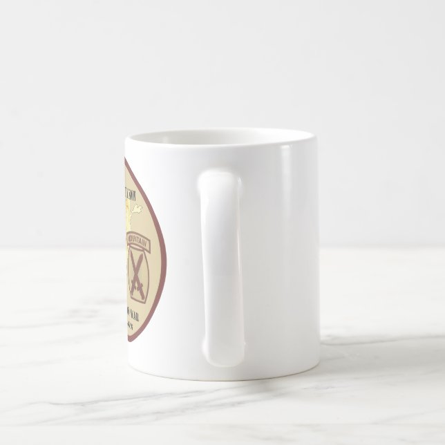 10th Mountain Division Veteran Coffee Cup