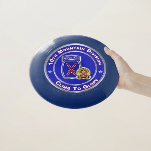 10th Mountain Division  Wham_O Frisbee