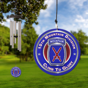 10th Mountain Division Wind Chime