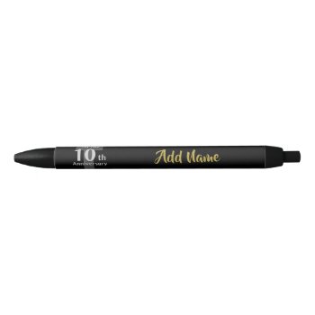 10th Ordination Anniversary Clergy GIFTS Under $6! Black Ink Pen