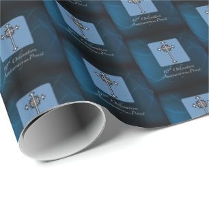 10th Ordination Anniversary of Priest Wrapping Paper