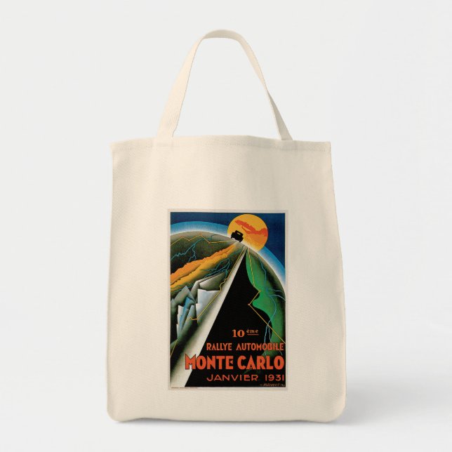 10th Rallye Automobile de Monte Carlo Tote Bag (Front)