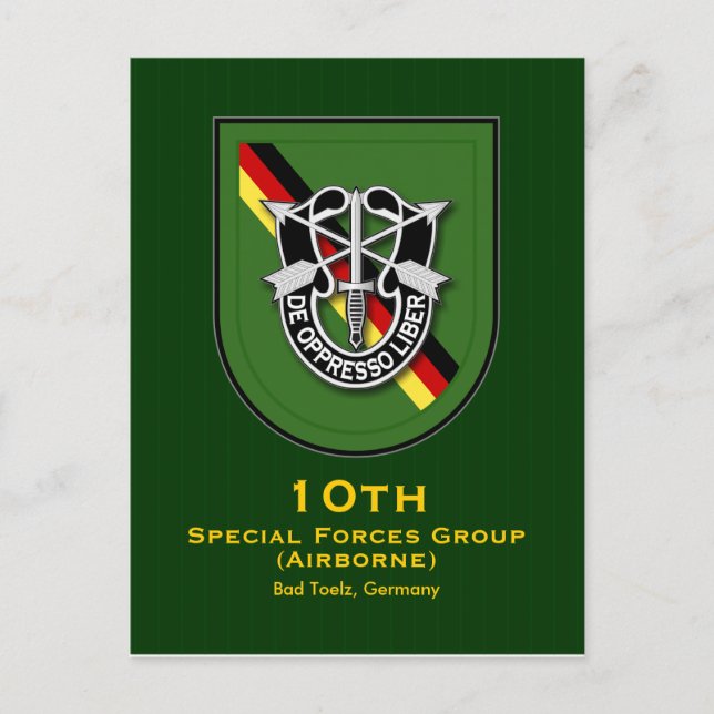 10th SFG-A 7 Germany Postcard (Front)