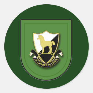 10th SFG(A) DUI 2 Classic Round Sticker