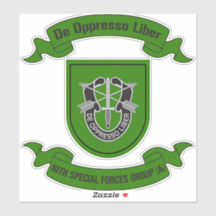 10th Special Forces Group (Airborne) 10th SFG Sticker