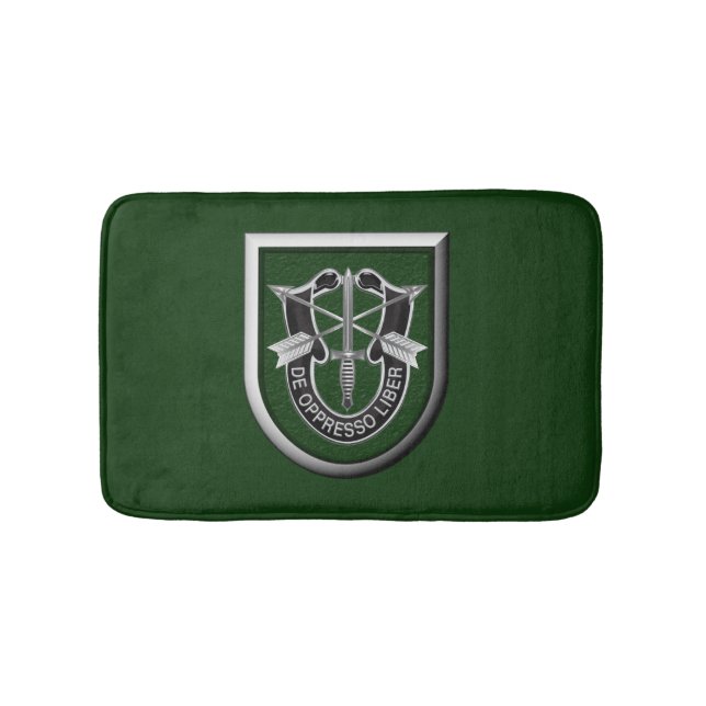 10th Special Forces Group (Airborne) Bath Mat (Front)