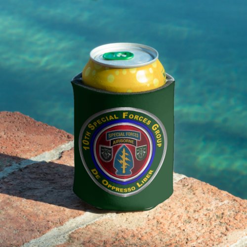 10th Special Forces Group Airborne Can Cooler