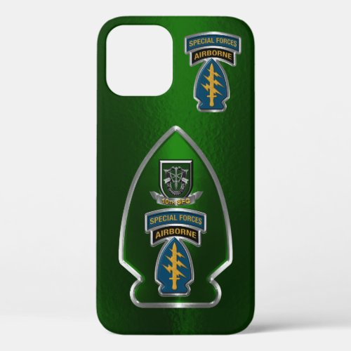 10th Special Forces Group Airborne Customized  iPhone 12 Case