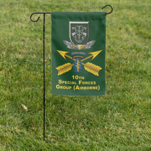 10th Special Forces Group (AIRBORNE) Garden Flag