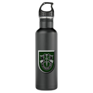 10th Special Forces Group Airborne Stainless Steel Water Bottle