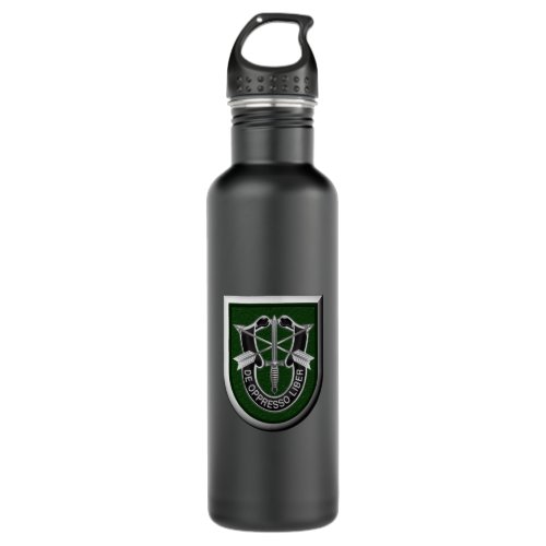 10th Special Forces Group Airborne  Stainless Steel Water Bottle