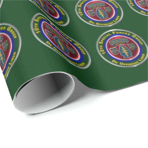 10th Special Forces Group Airborne Wrapping Paper