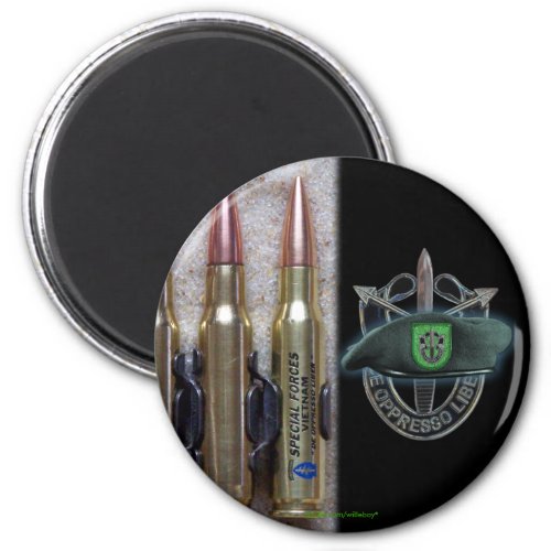 10th special forces group green berets sf sfg magnet