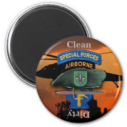 10th Special Forces Group Green Berets SFG SF Vets Magnet