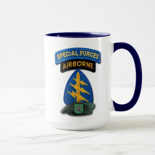 10th Special Forces Group Green Berets SFG SF Vets Mug