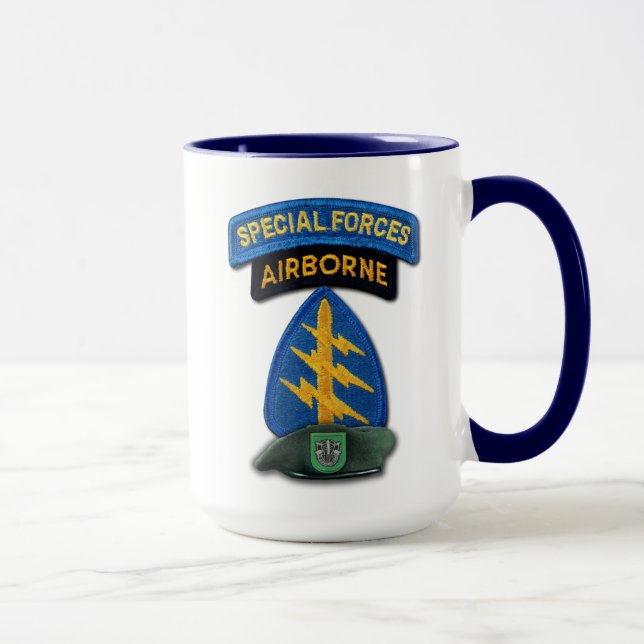 10th Special Forces Group Green Berets SFG SF Vets Mug (Right)