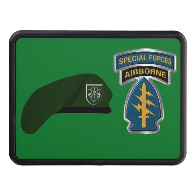 10th Special Forces Group Hitch Cover (Front)
