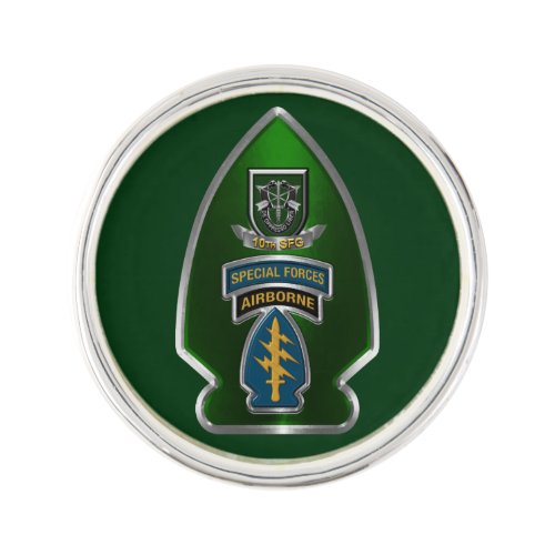10th Special Forces Group  Lapel Pin
