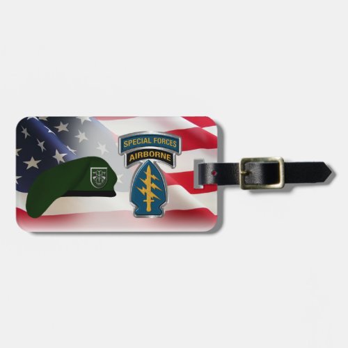 10th  Special Forces Group Luggage Tag
