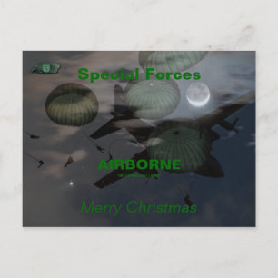 10th special forces group son green berets Postcar Holiday Postcard