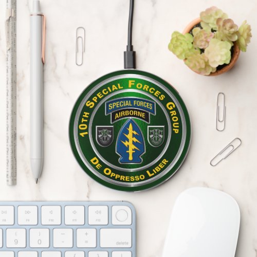 10th Special Forces Group     Wireless Charger